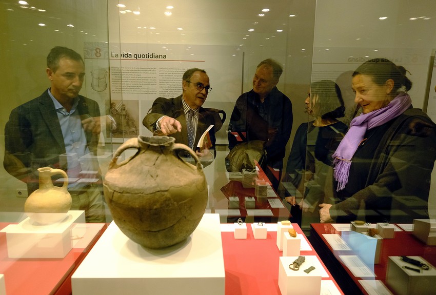 Riba-roja muestra su legado visigodo en el Museo de Prehistoria de Valencia
