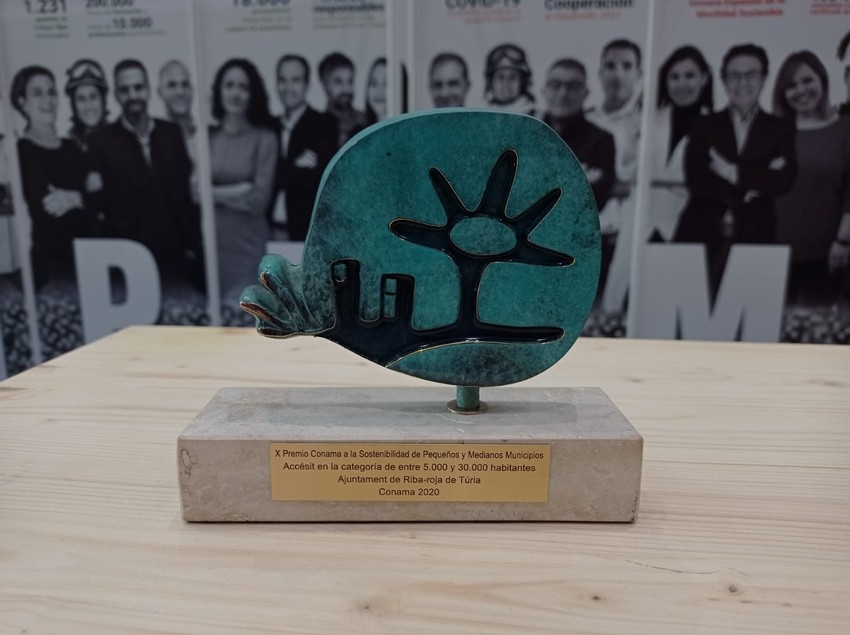 Riba-roja rep el Premi CONAMA 2020 a la Sostenibilitat pel seu Pla Estratgic d'Arbratge