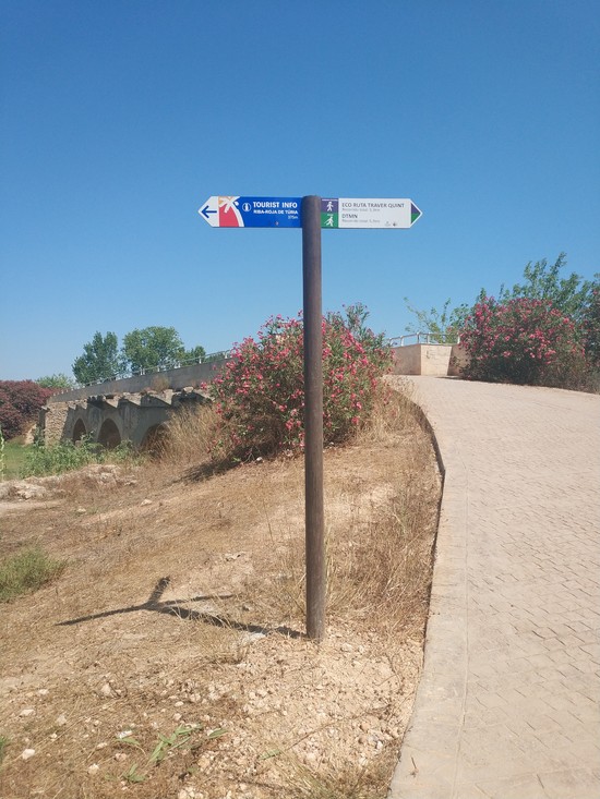 Riba-roja posa en marxa el projecte Camina Riba-roja! per a dinamitzar 6 rutes senyalitzades amb balises de plstic reciclat i reciclable