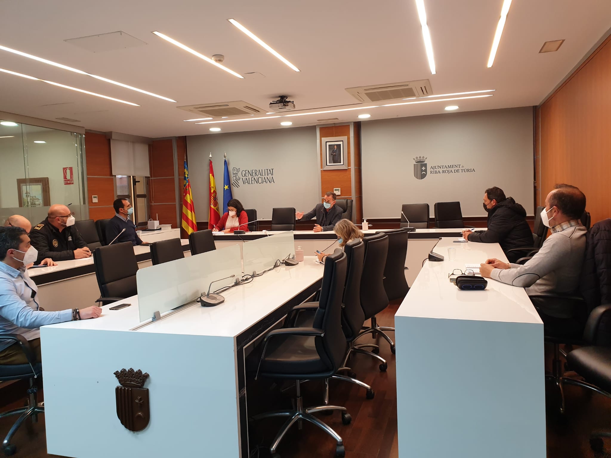 L'Ajuntament activa la Comissi d'Emergncies davant l'alerta de pluges persistents en Riba-roja