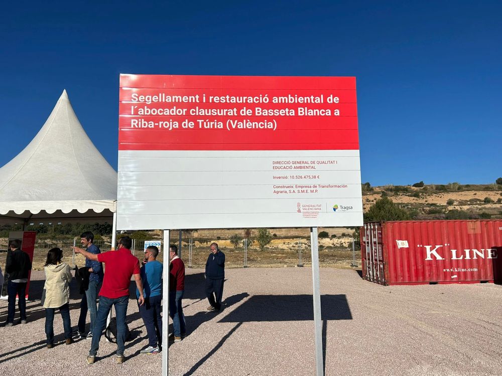 Riba-roja recuperarà una zona degradada gràcies al segellament i restauració de l'històric abocador de Basseta Blanca