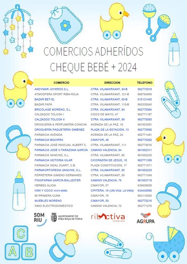 Comeros adherits a la campanya 'Xec Beb + 2024'