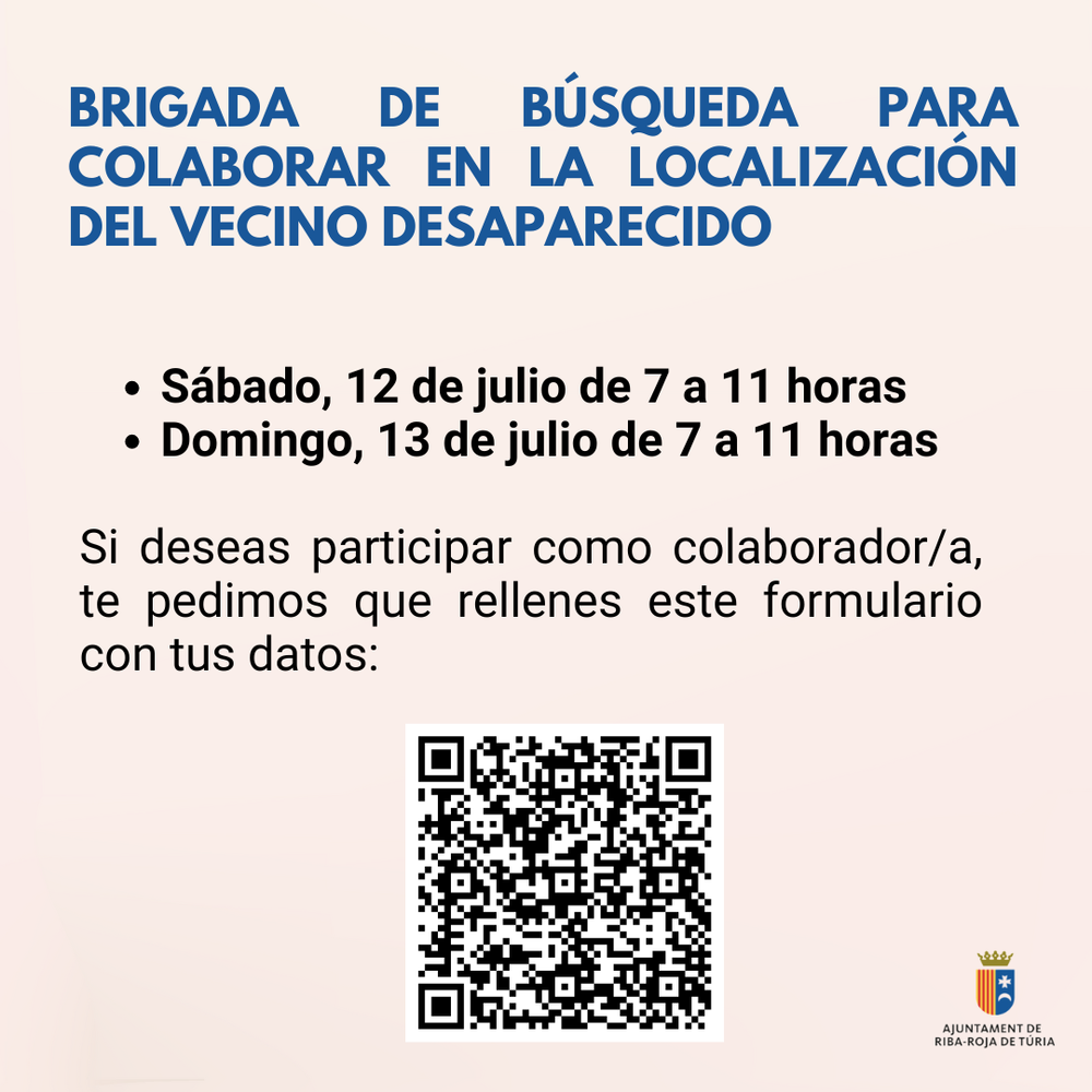 Collaboraci ciutadana per ve desaparegut