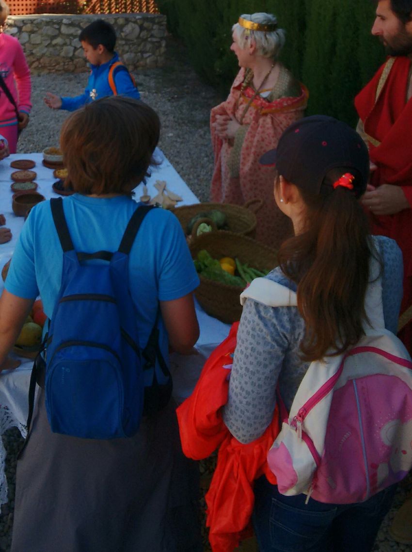 Els escolars de Riba-roja visiten esta setmana el jaciment visigot del Pla de Nadal