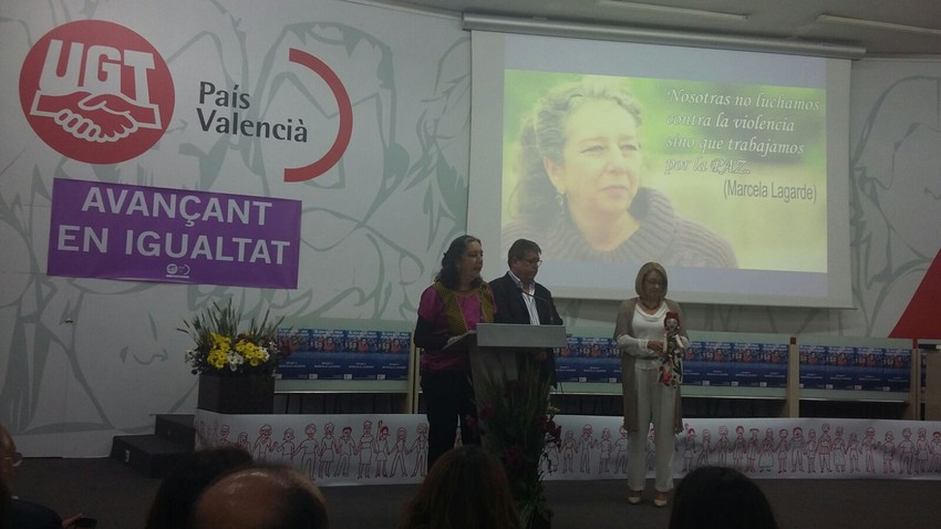 La feminista Mara Marcela Lagarde, reconeguda en la 9a edici del Premi Avanant en Igualtat de FSP-UGT 