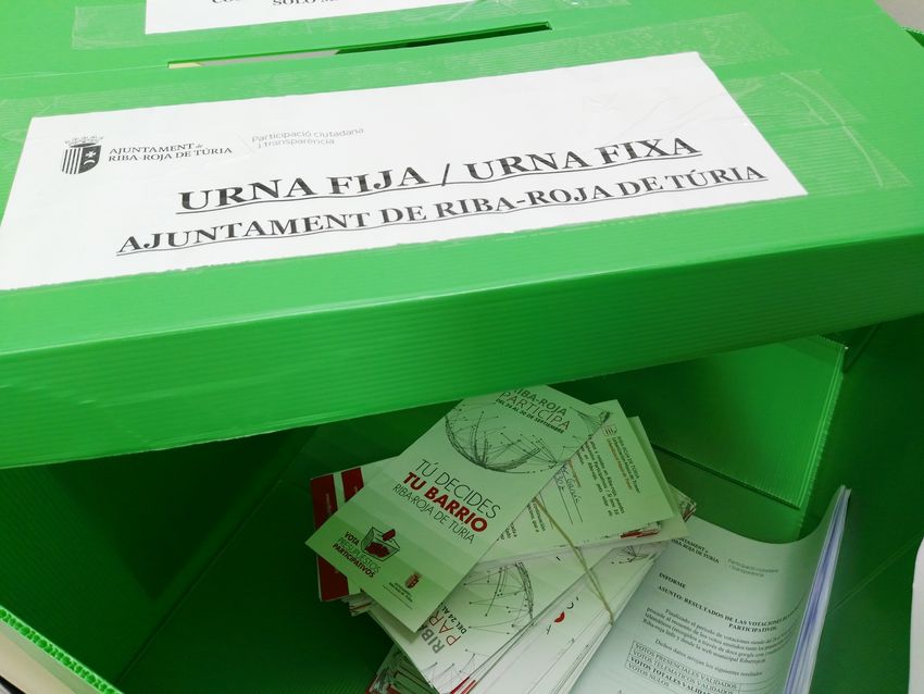 Ms d'un miler de vens de Riba-roja voten els I pressupostos participatius municipals