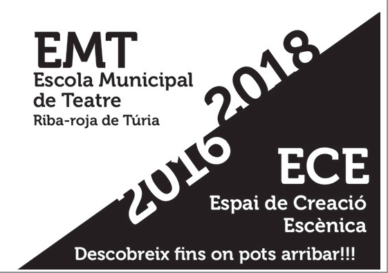 Escola Municipal de Teatre curs 2016-2017 