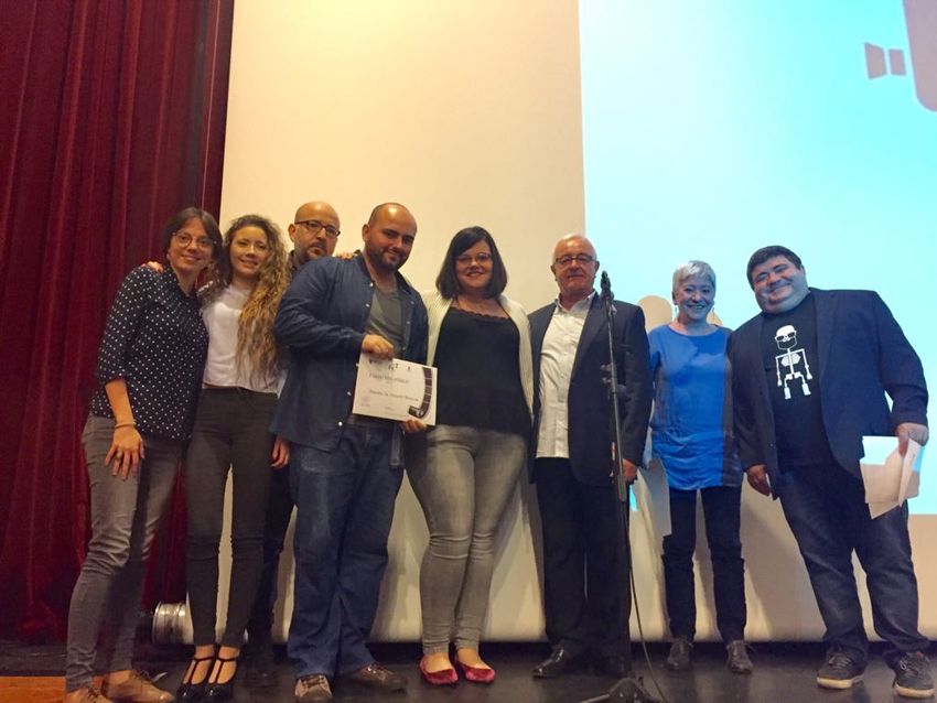 Riba-roja entrega los premios a los ganadores de la primera edicin del concurso de cortometrajes