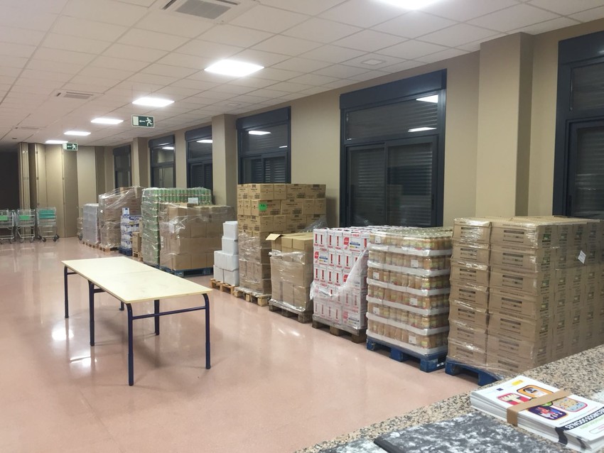 Un total de 480 vecinos de Riba-roja de Tria reciben mensualmente ayuda alimentaria a travs de Bienestar Social
