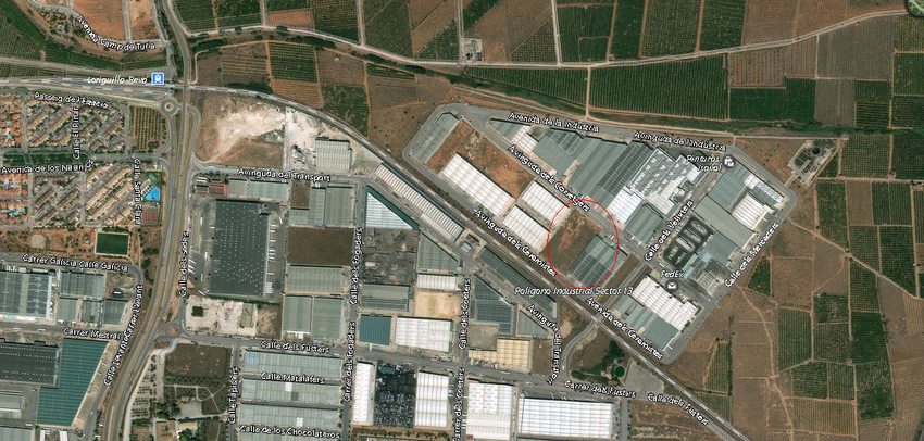 L'Ajuntament posa a la venda una parcella de 9.510 metres quadrats en el polgon industrial de Riba-roja