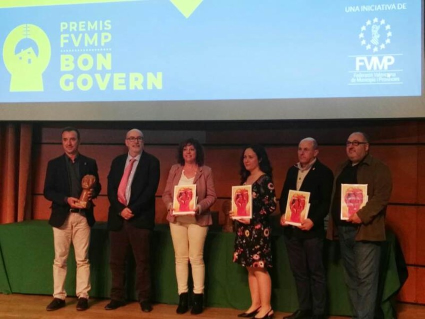 La FVMP premia a Riba-roja por las polticas de Transparencia y Fomento de la Participacin
