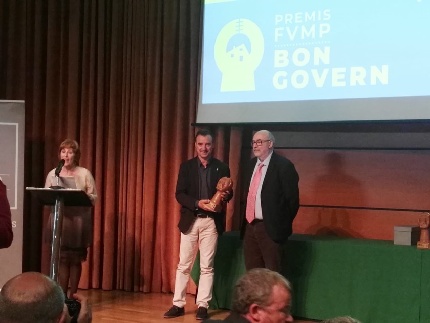 La FVMP premia a Riba-roja por las polticas de Transparencia y Fomento de la Participacin